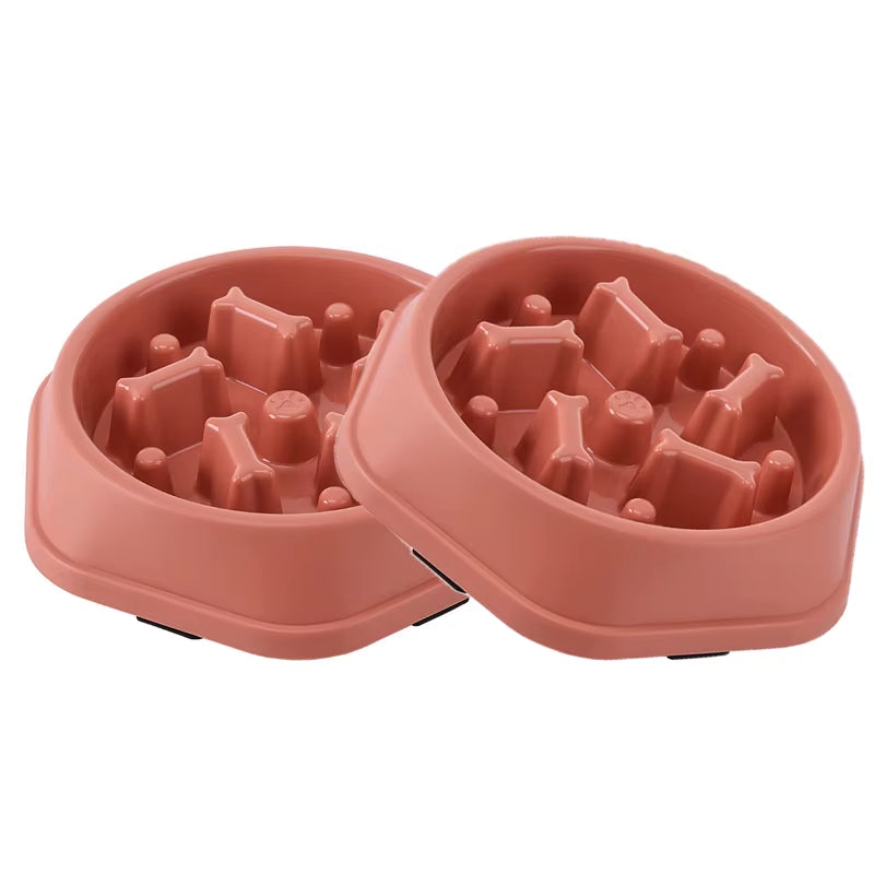 Comedero Antivoracidad Para Perro - Plato Antideslizante