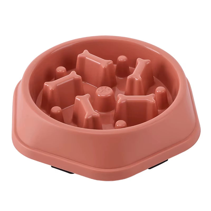 Comedero Antivoracidad Para Perro - Plato Antideslizante