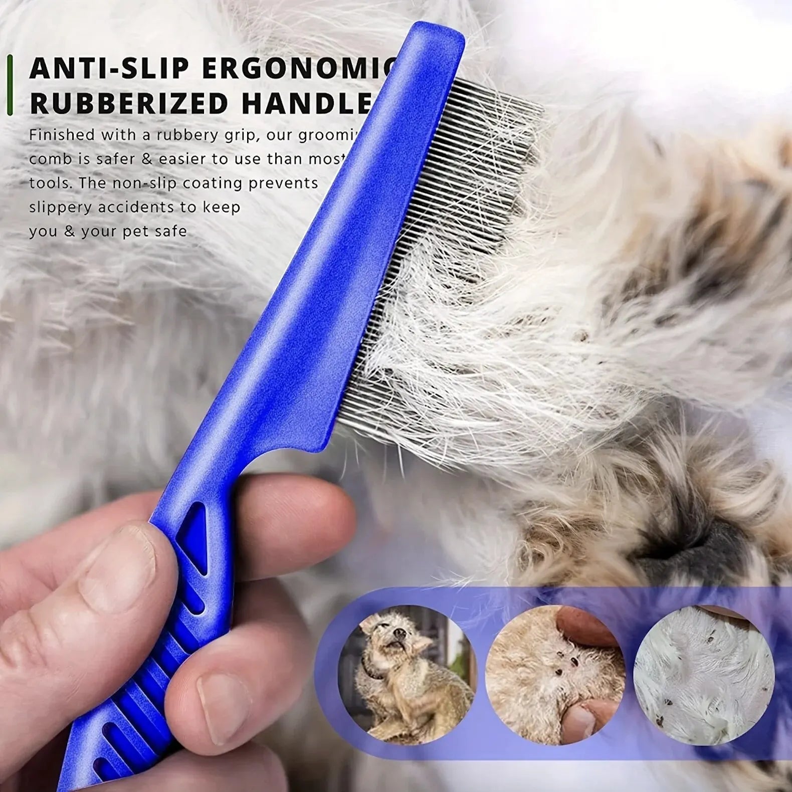 Kit De Cepillado 6 En 1 Para Perros Y Gatos - Quita Nudos Y Pelo Muerto