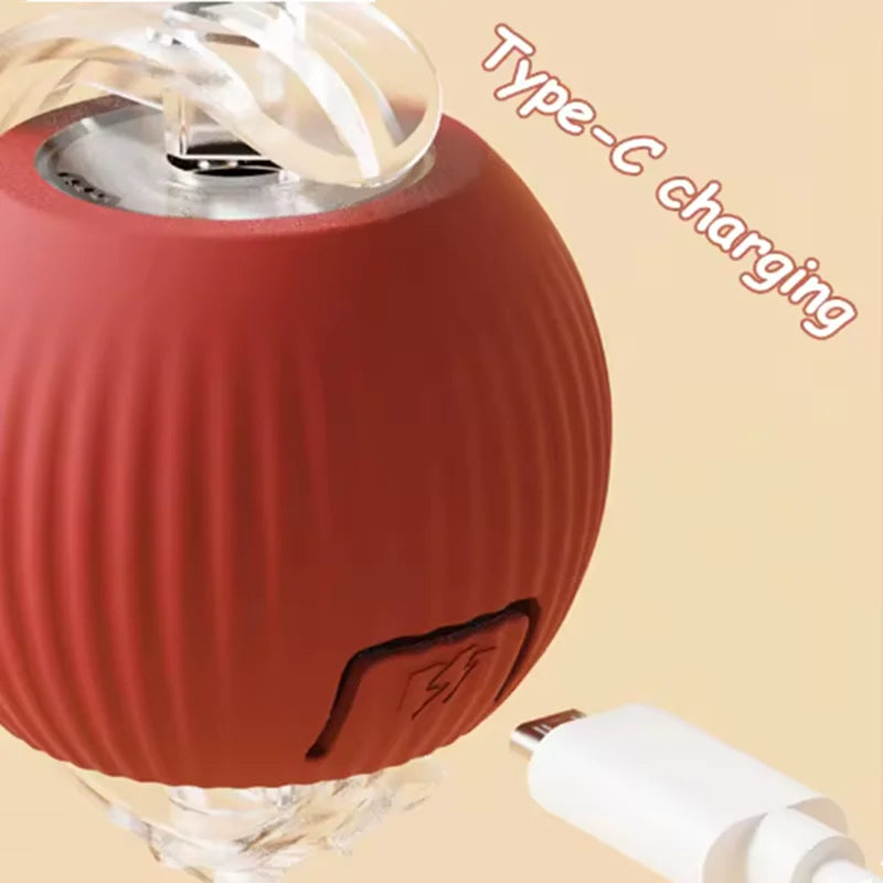 Pelota Interactiva Automatica Para Gato - Recargable USB