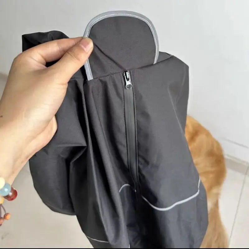 Detalle del tejido impermeable