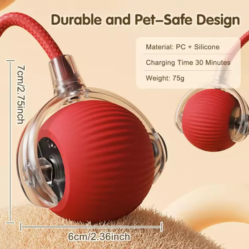Pelota Interactiva Automatica Para Gato - Recargable USB